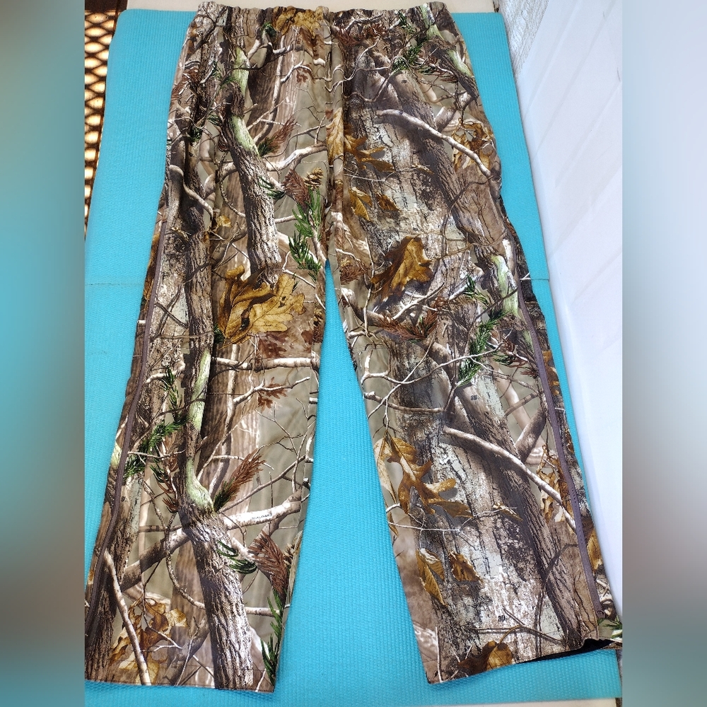 NWT Russell Real Tree AP Men's Outdoors Camo Hunting Pants Mesh Ankle Zip XL